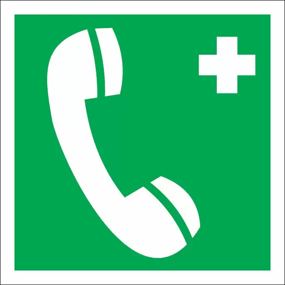 ЕС06 Телефон связи с медицинским пунктом (скорой медицинской помощью)