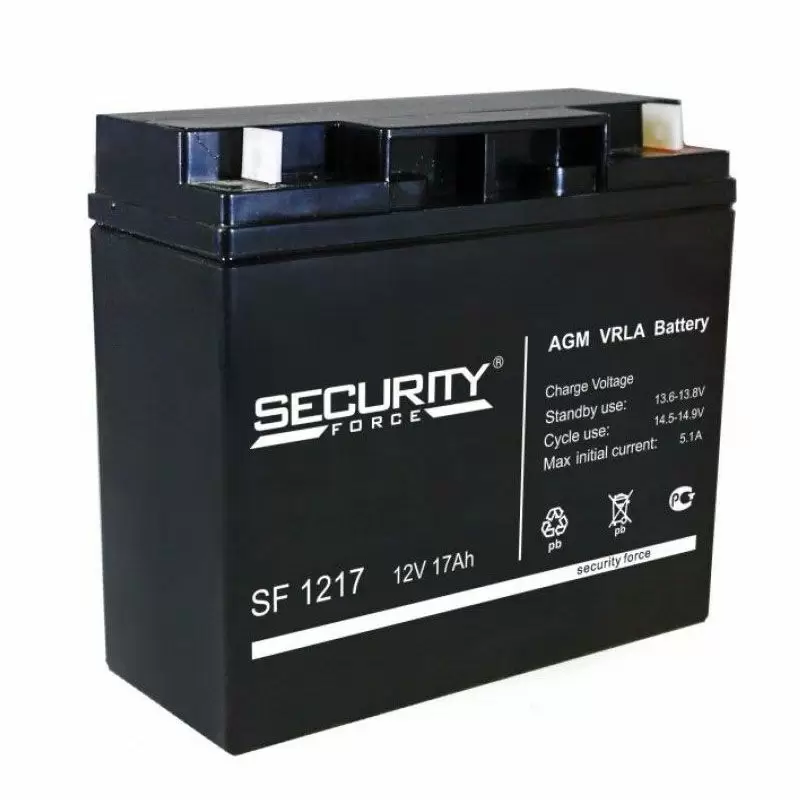 Аккумулятор Security Force SF 1217 (12V / 17Ah)
